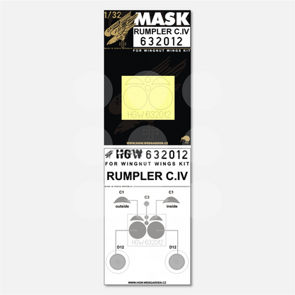 1/32 Masks Rumpler C.IV