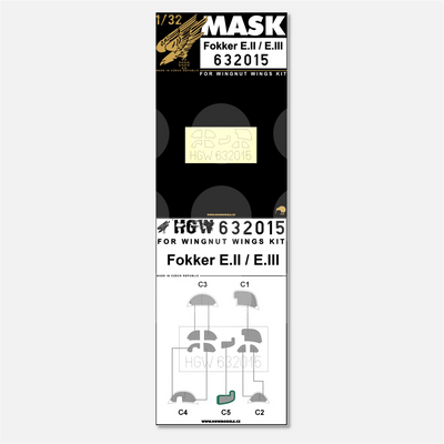 1/32 Masks Fokker E.II / E.III