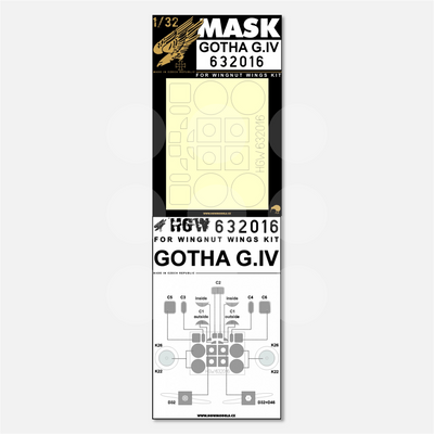 1/32 Masks Gotha G.IV