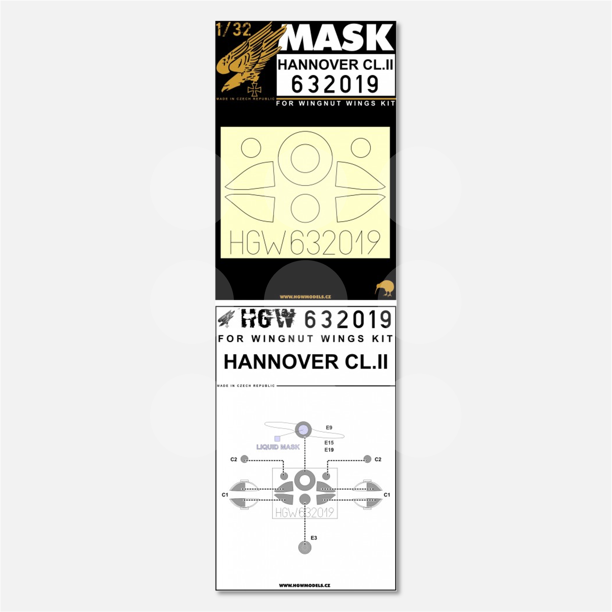 1/32 Masks Hannover CL.II