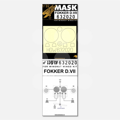 1/32 Masks Fokker D.VII
