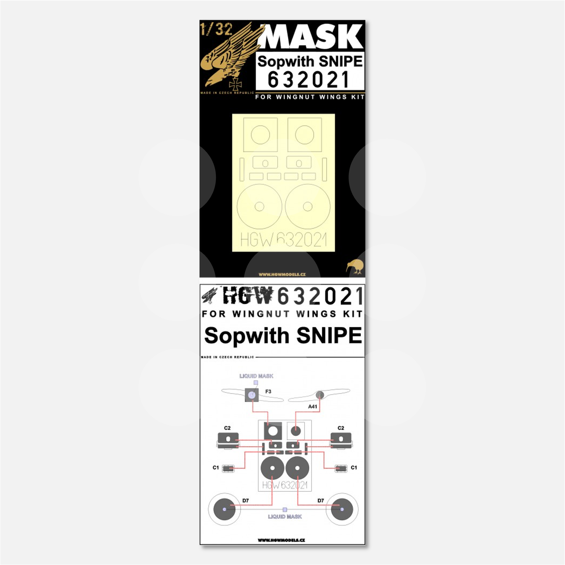 1/32 Masks Sopwith Snipe