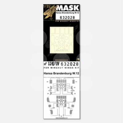 1/32 Masks Hansa-Brandenburg W.12