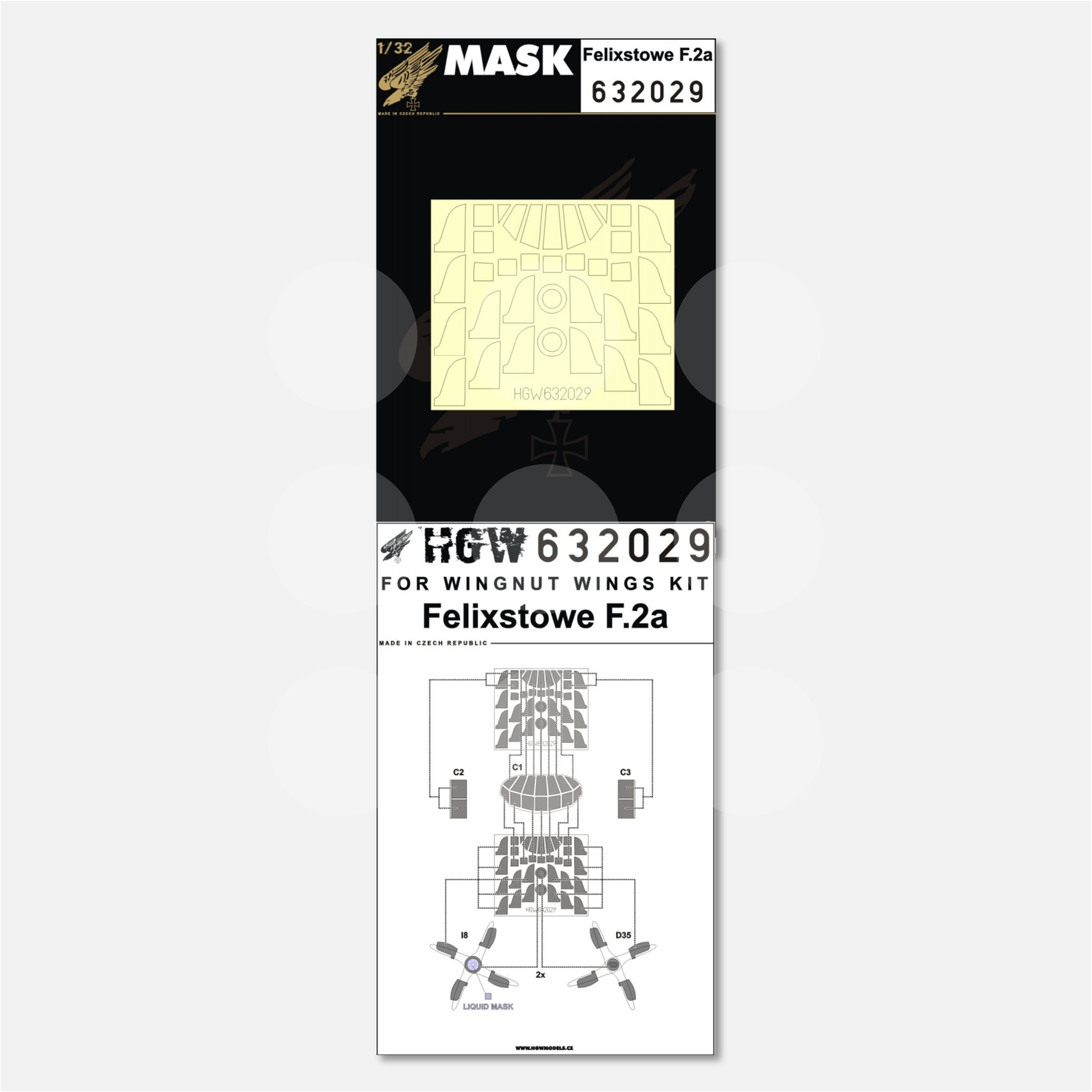 1/32 Masks Felixstowe F.2a Early