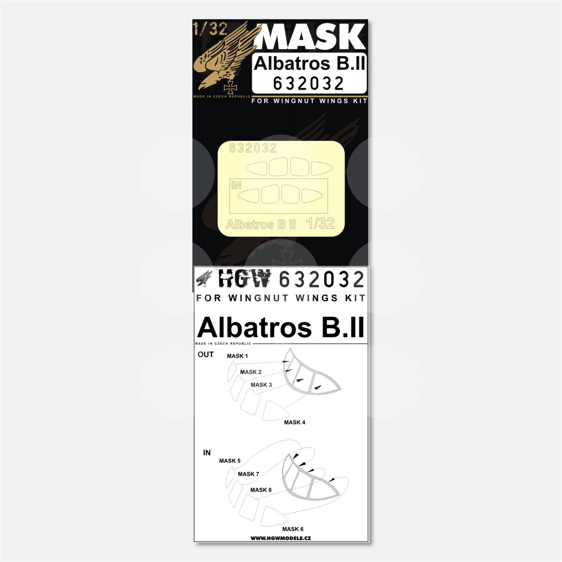 1/32 Masks Albatros B.II