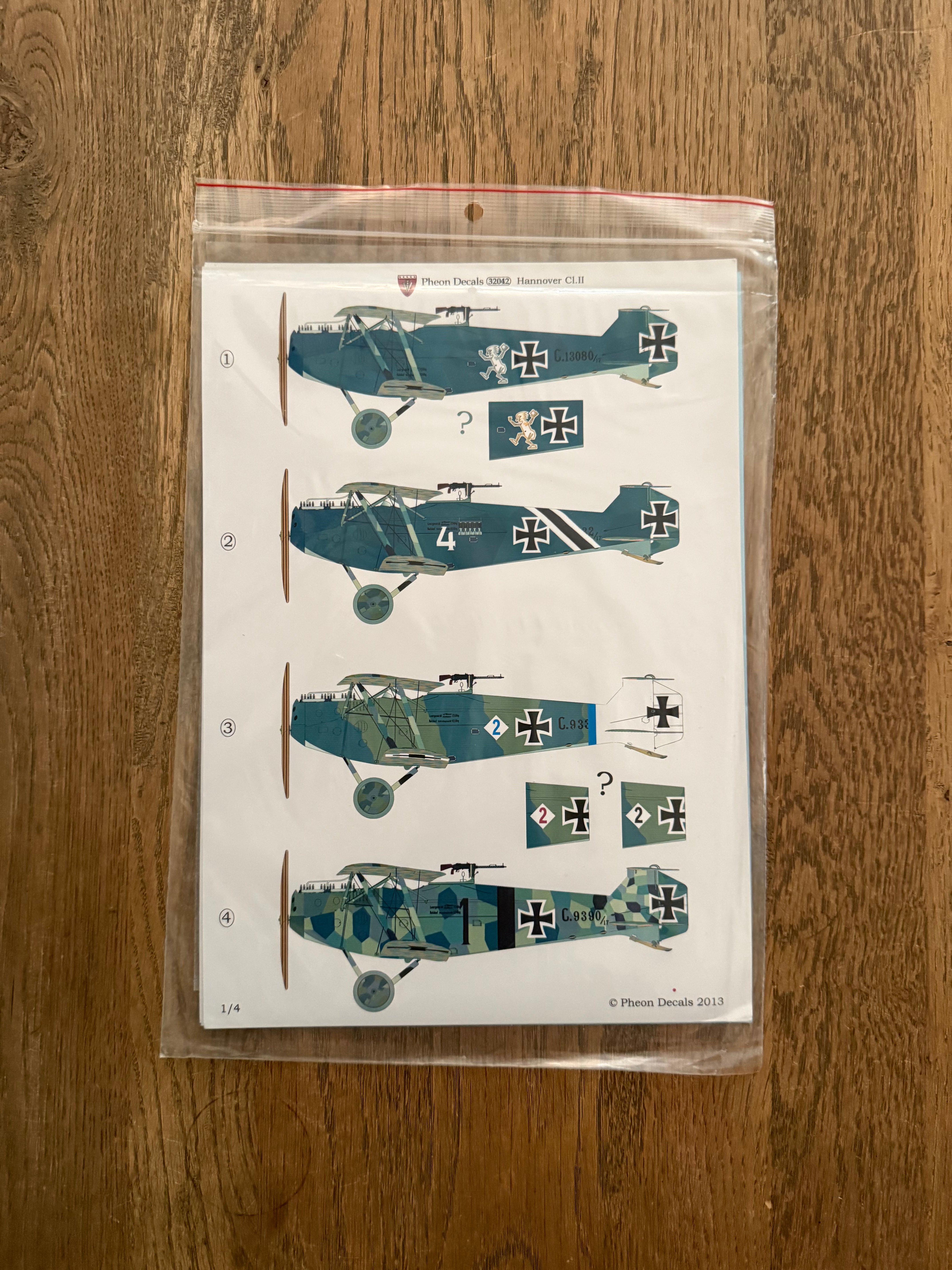 1/32 Hannover CL.II - OOP