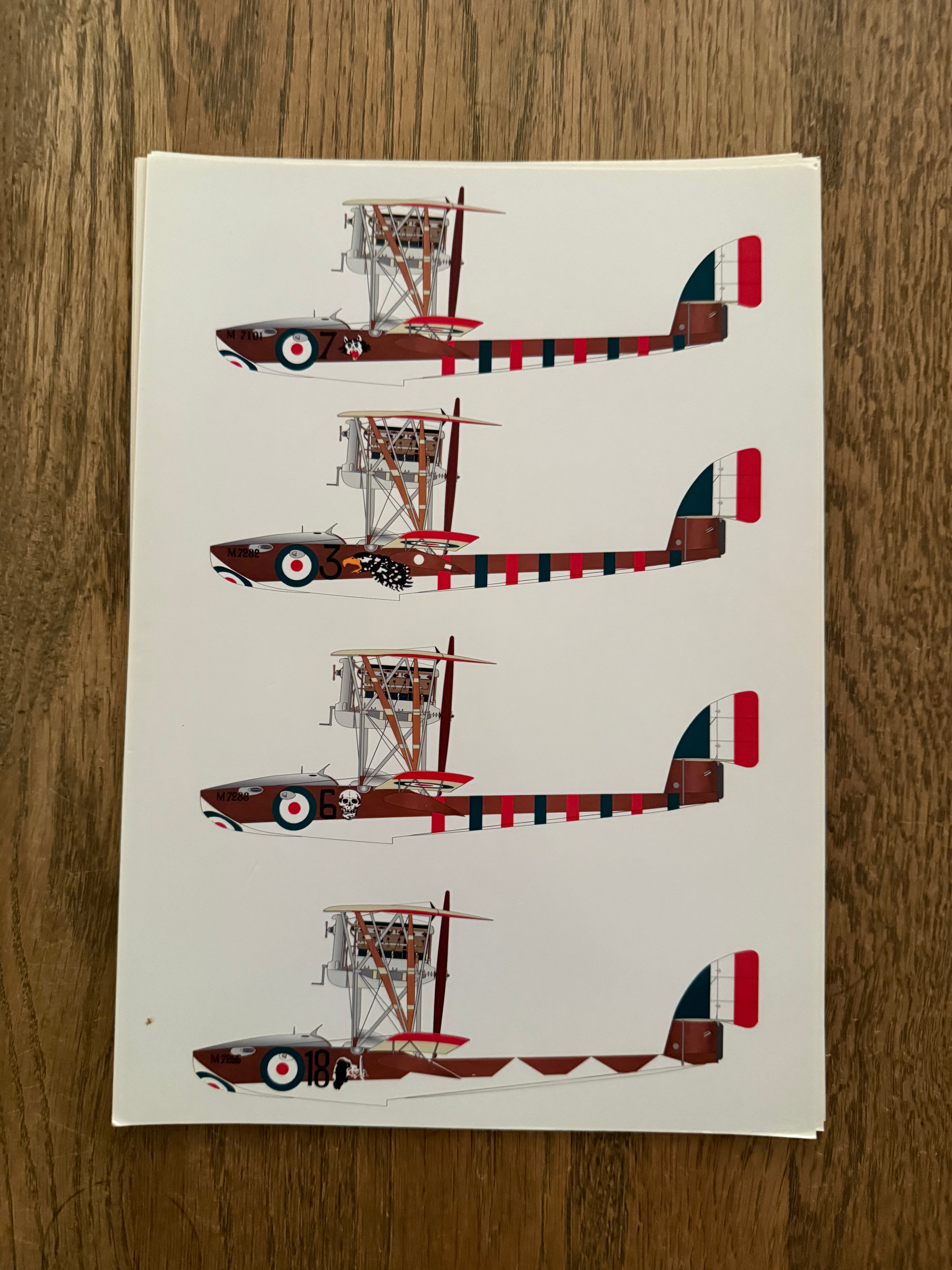 Pheon Decals Glossy Pack Macchi M5