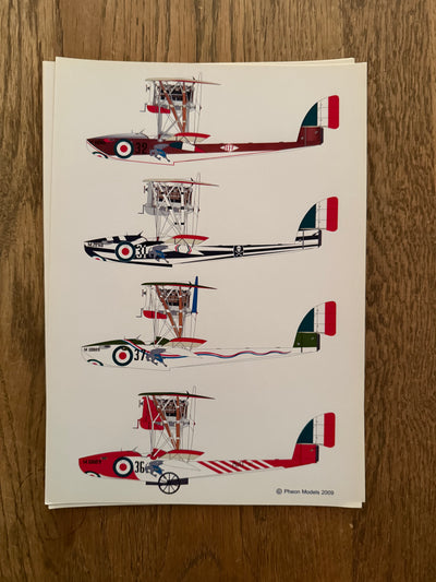 Pheon Decals Glossy Pack Macchi M5