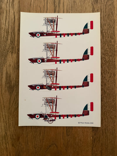 Pheon Decals Glossy Pack Macchi M5