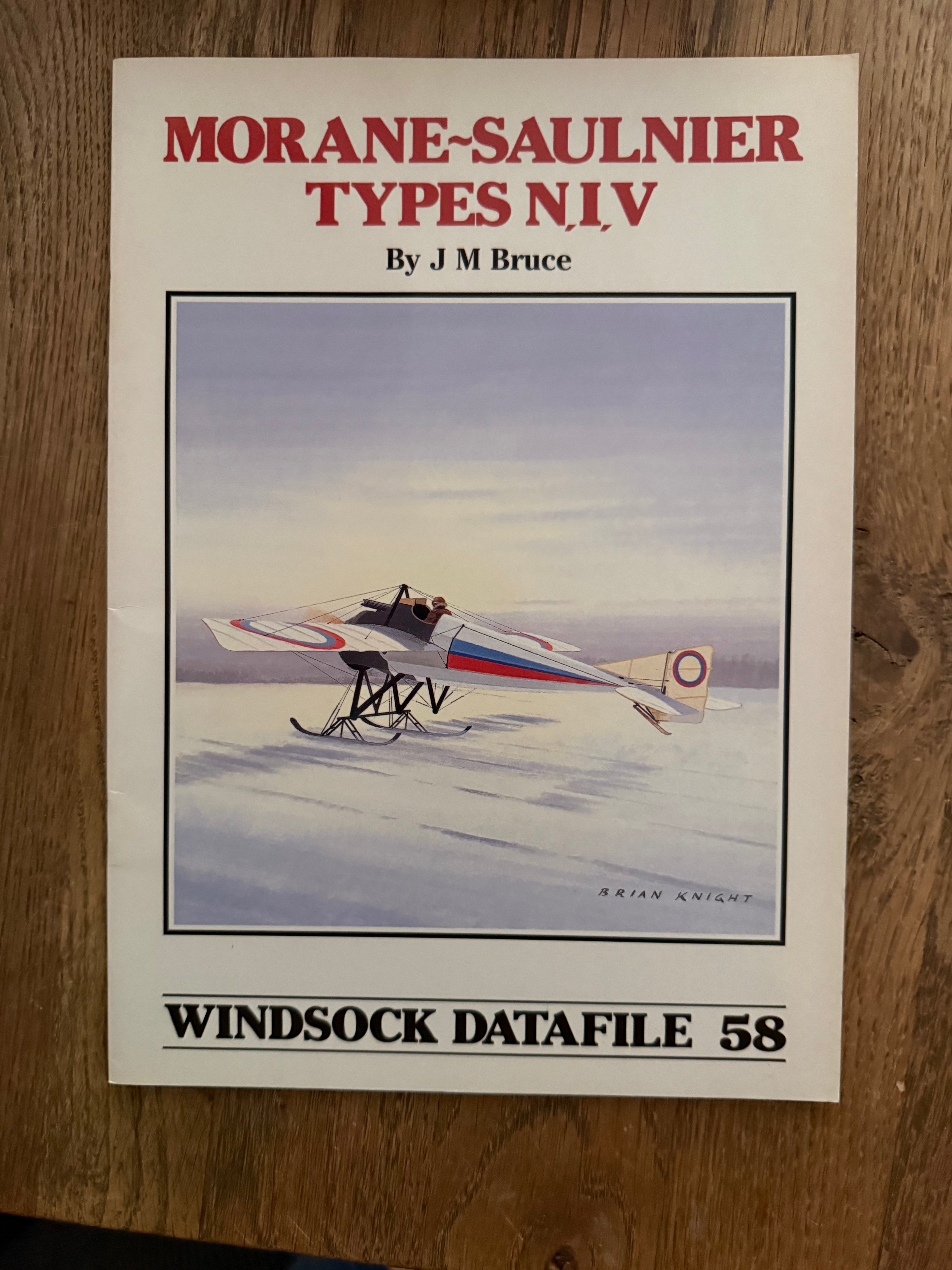 Windsock Data File 58 - Morane Saulnier Types N, I, V