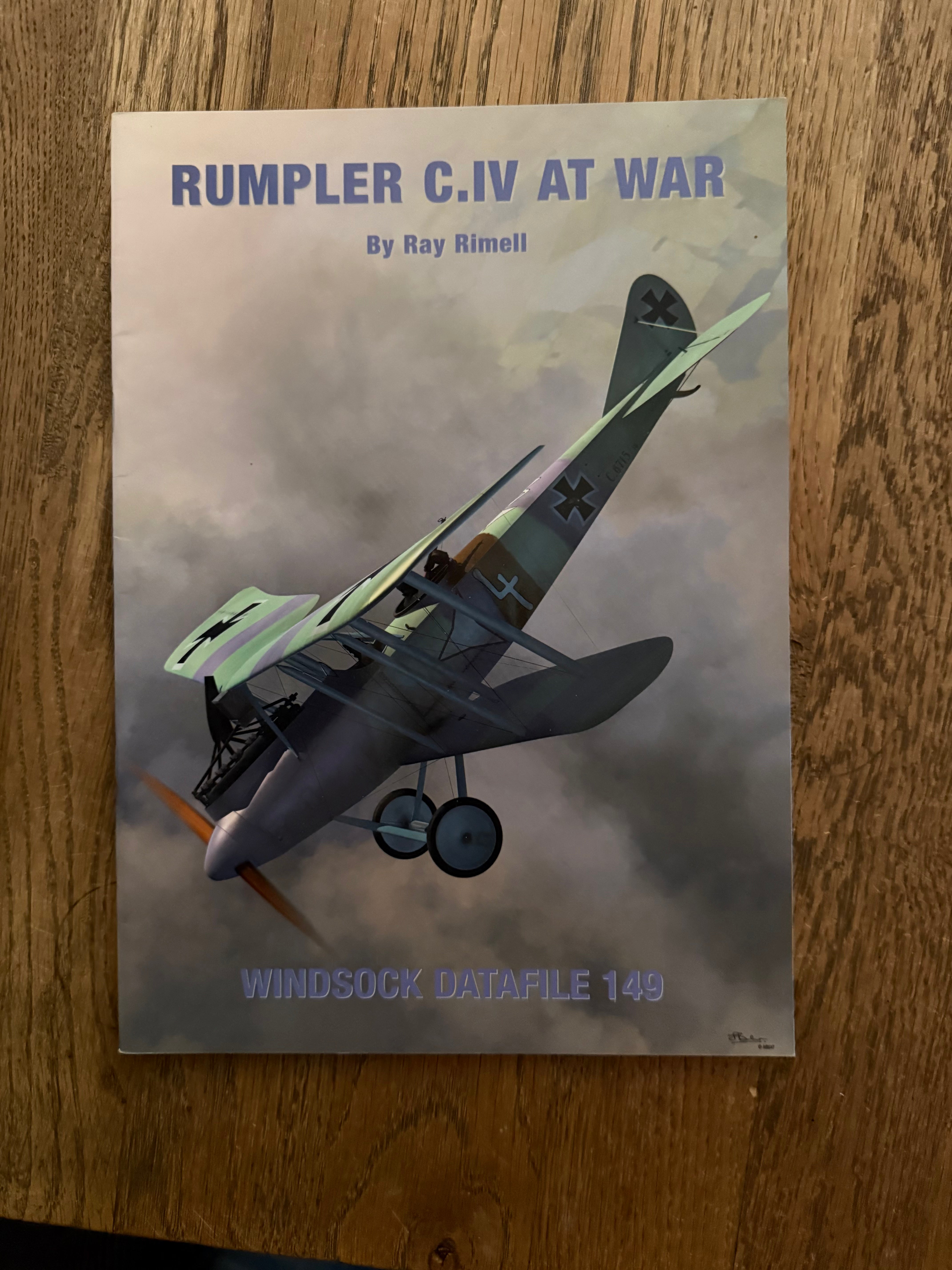 Windsock Data File 149 - Rumpler C.IV at War