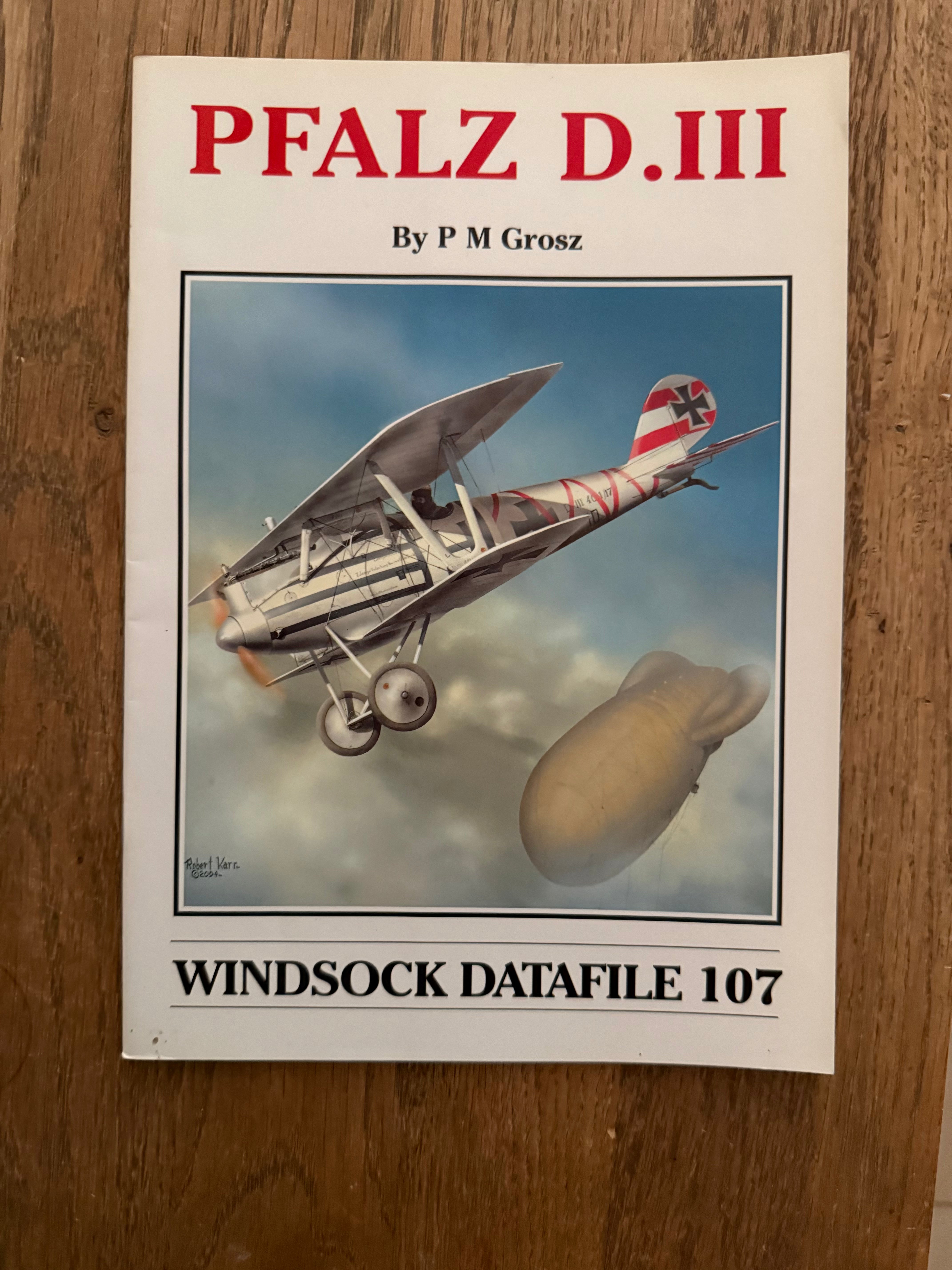 Windsock Data File 107 - Pfalz D.III