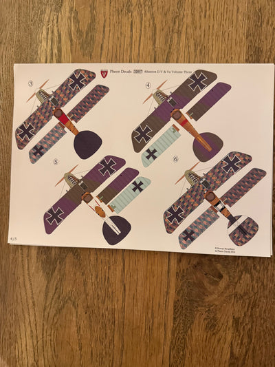 Pheon Decals Glossy Pack Albatros DV(a)