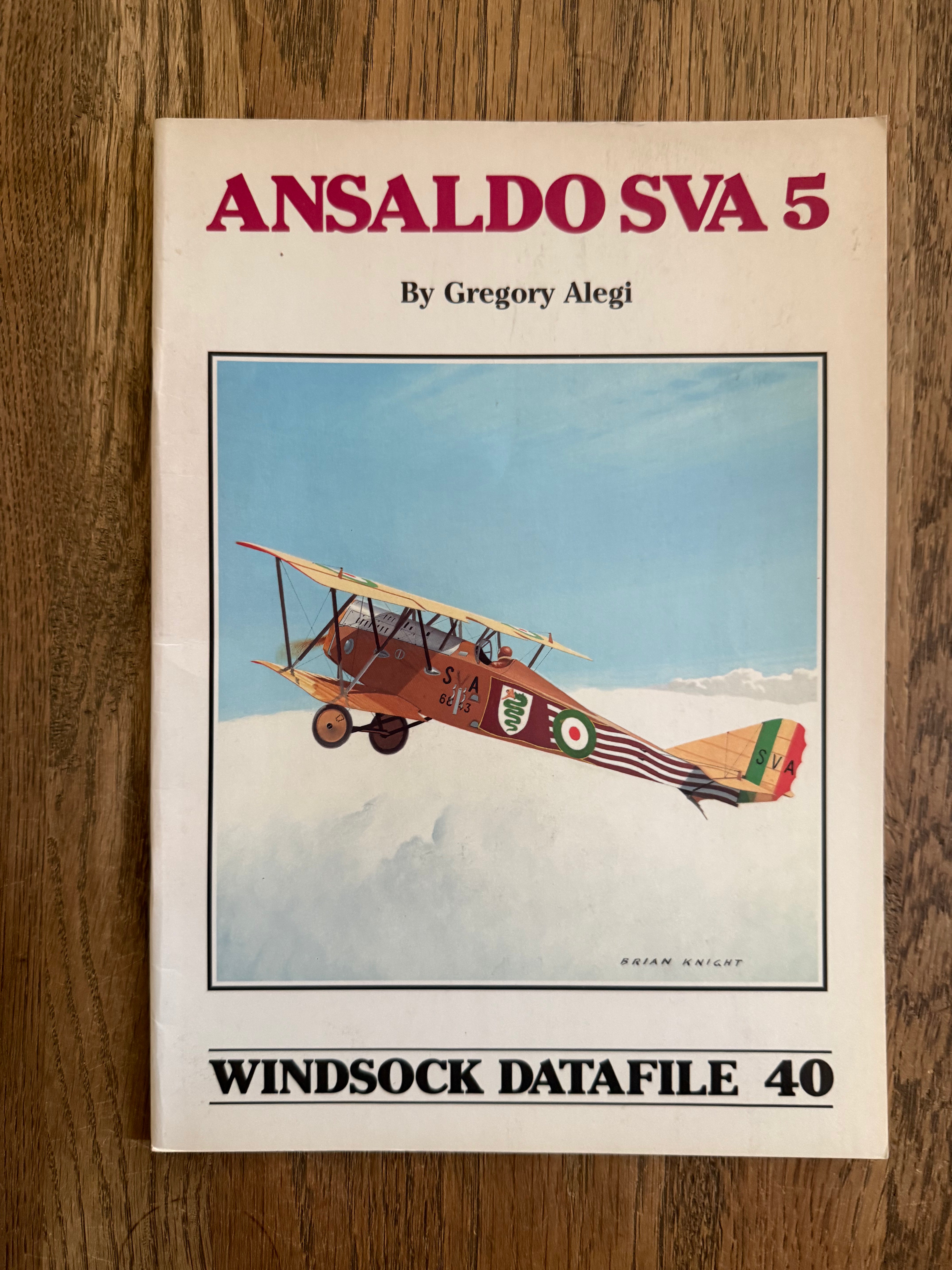 Windsock Data File 40 - Ansaldo SVA 5