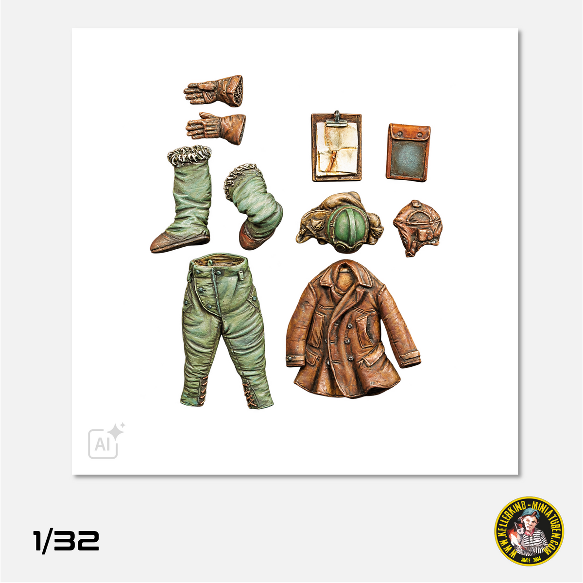 1/32 German special aviation clothing