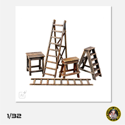 1/32 Ladders and trestles