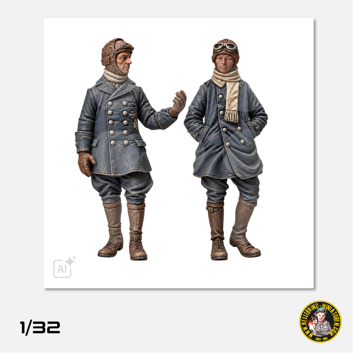 1/32 German naval pilots "Sunday stroll"