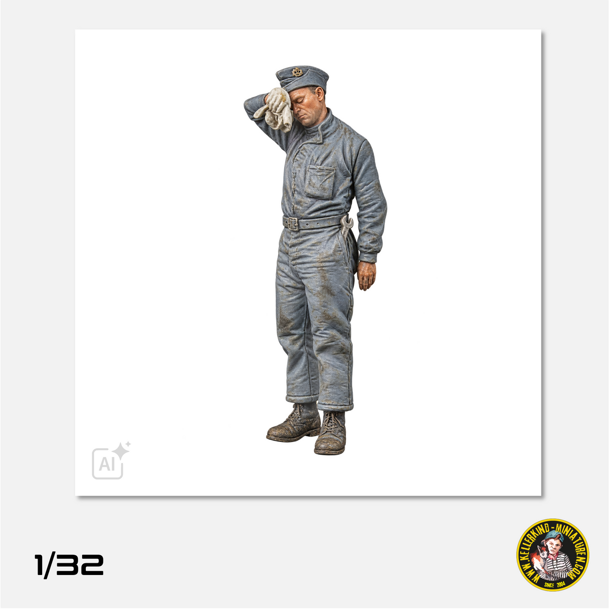 1/32 RFC mechanic in overall