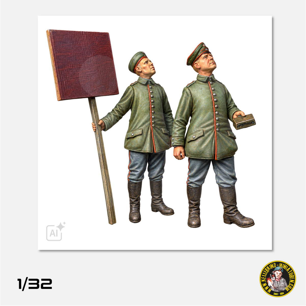 1/32 German flight school staff
