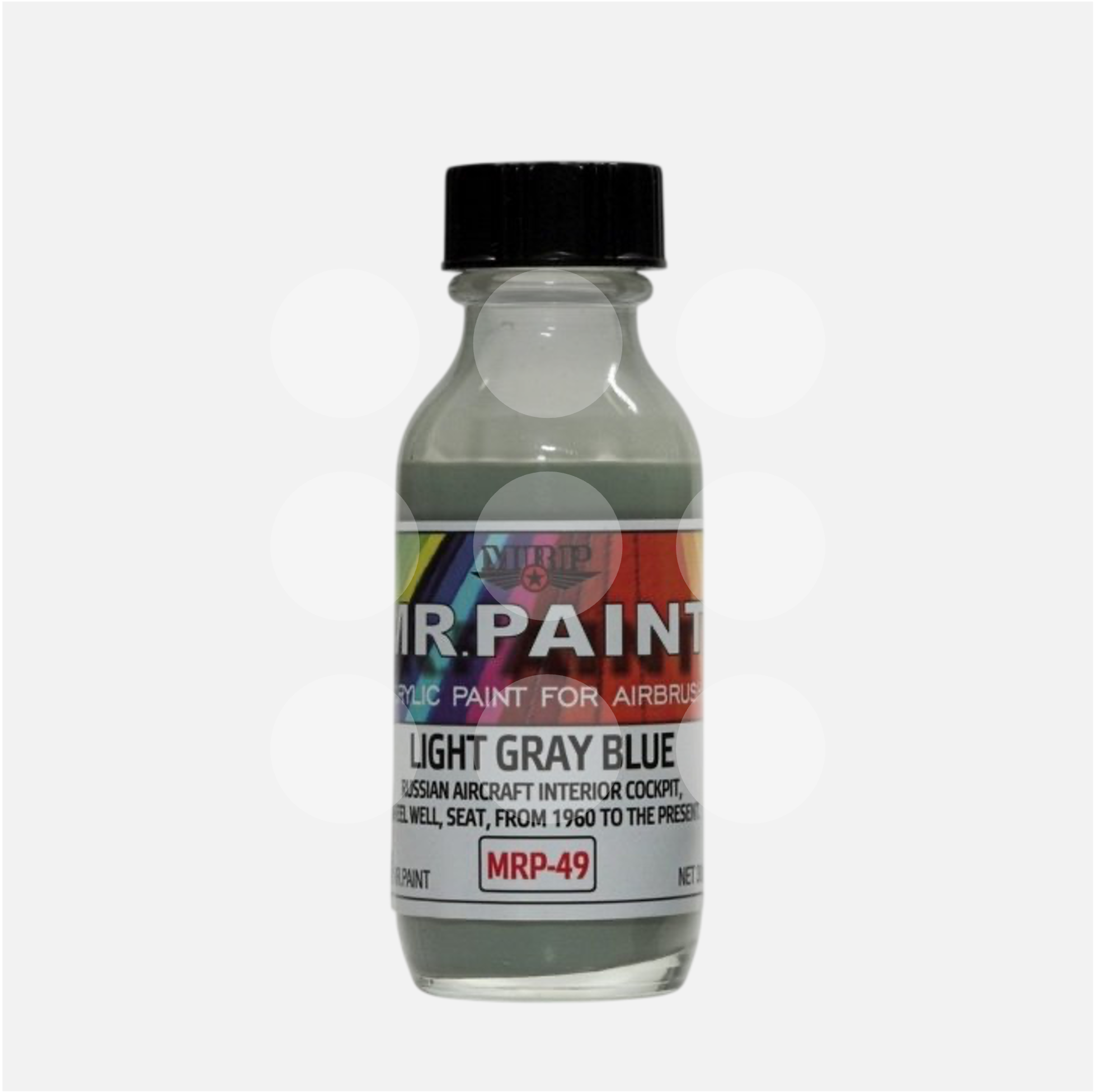 Light Grey-Blue - Russian Aircraft Cockpit & Wheel wells 1960 to present
