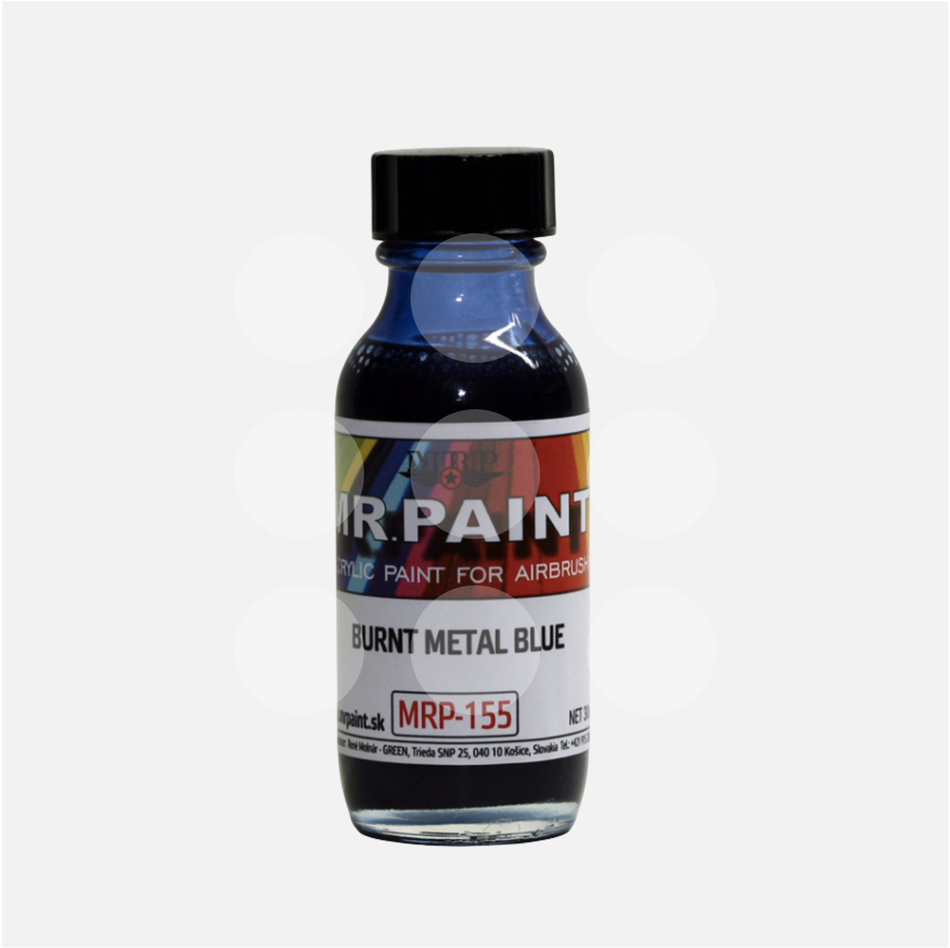 Burnt Metal Blue - Metallic