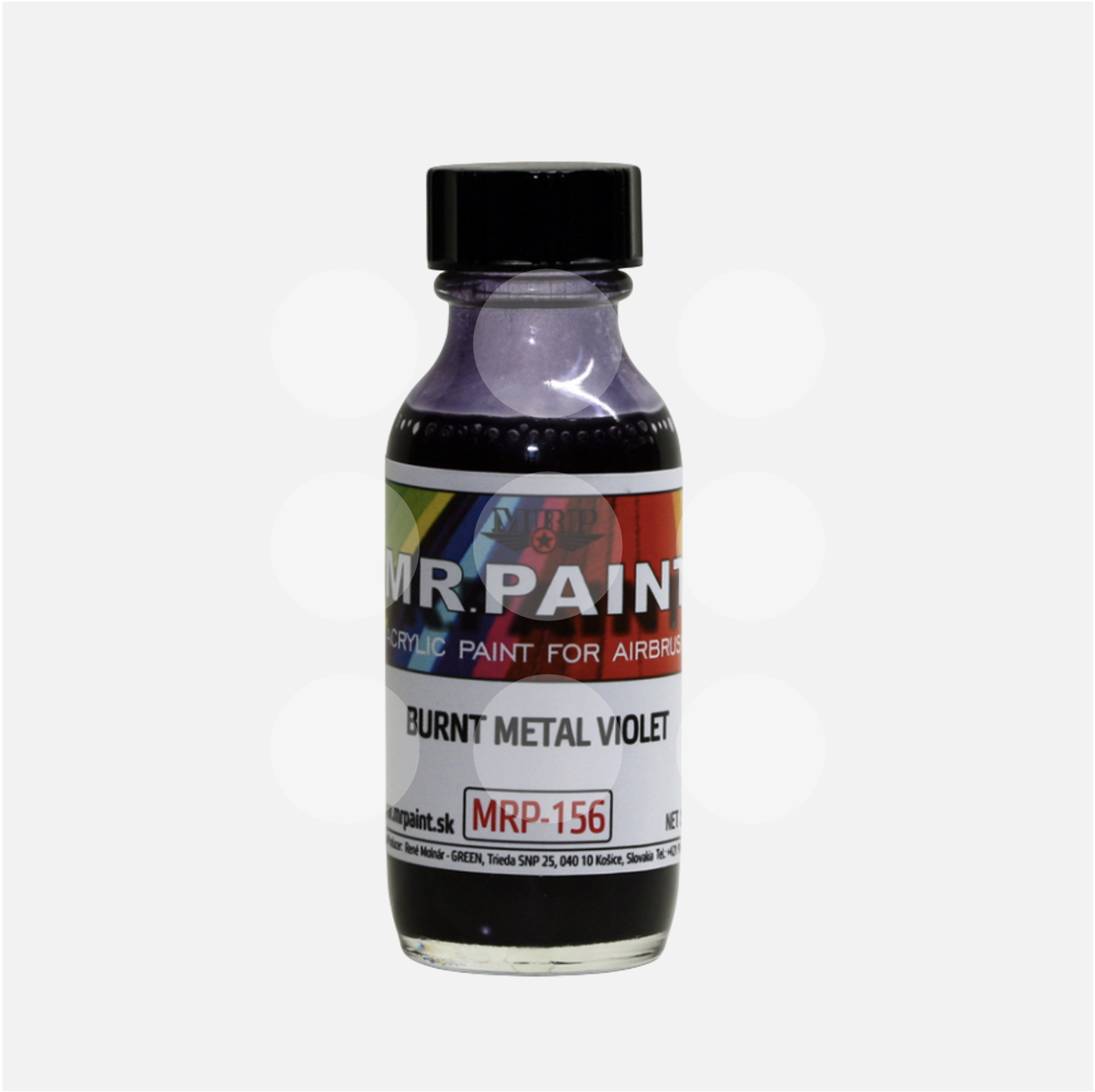 Burnt Metal Blue Violett - Metallic