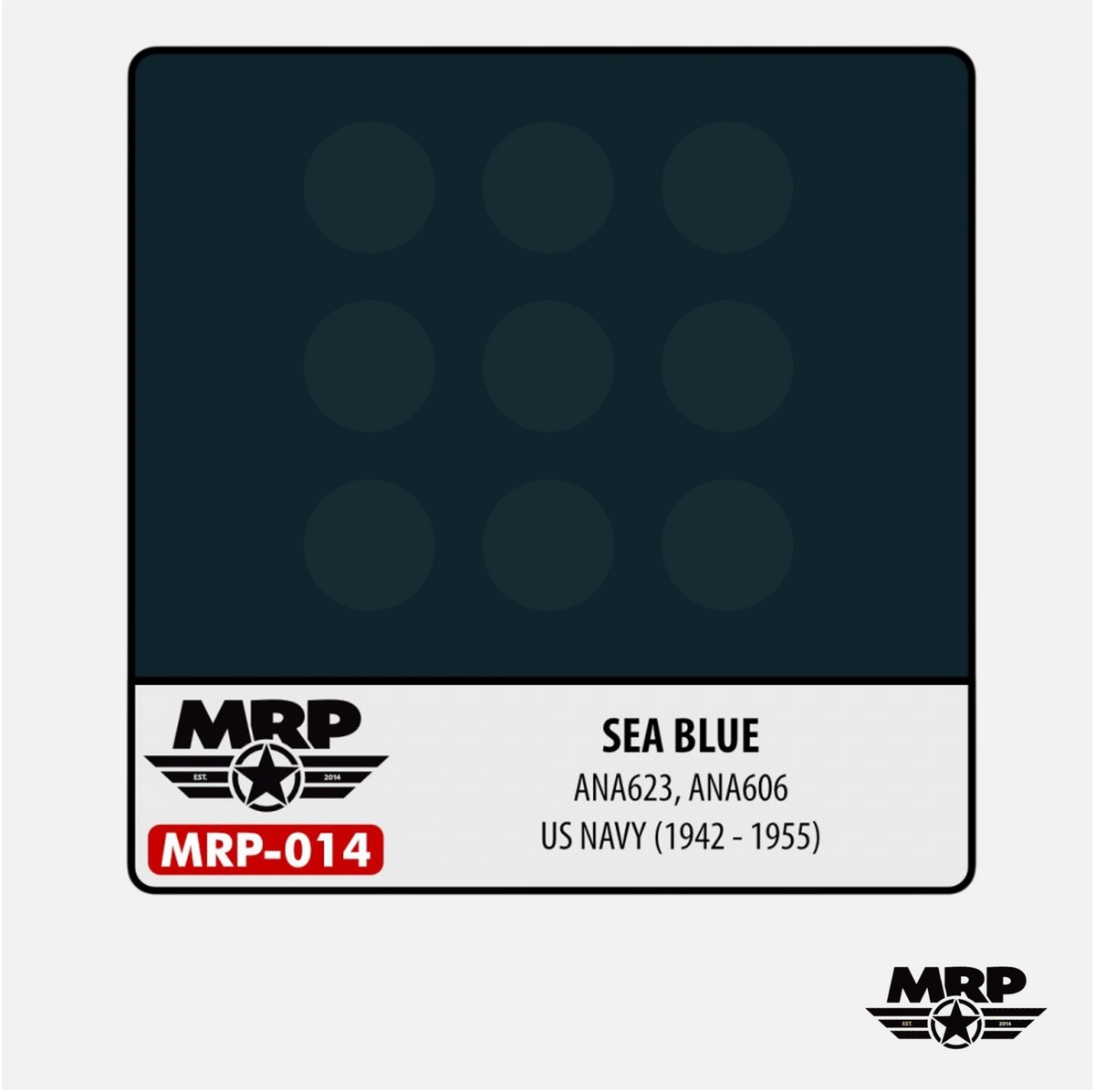 Mr.Paint - MRP-014 Sea Blue - ANA 623, ANA606, US Navy 1942-1955 ...