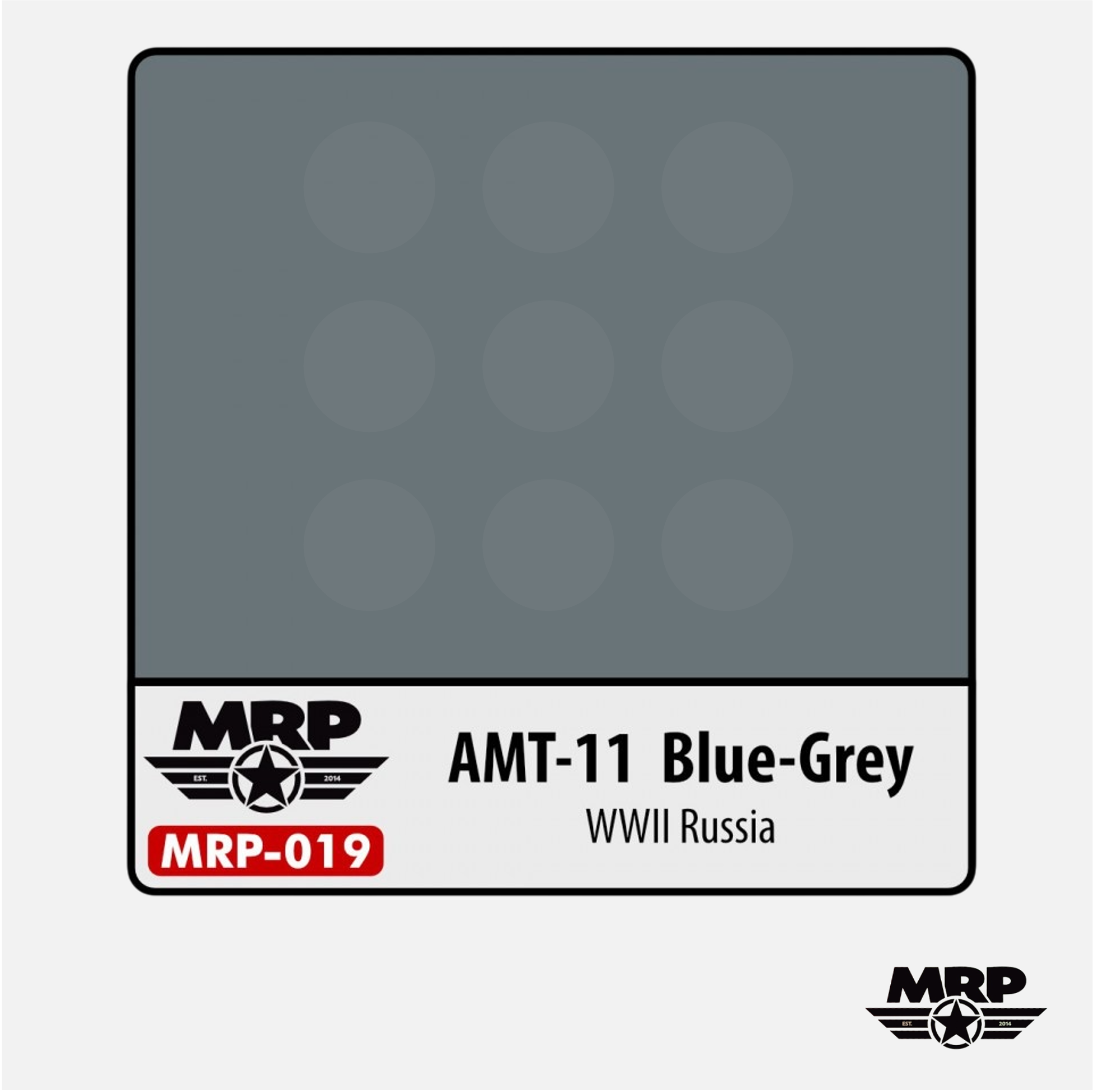 Mr.Paint - MRP-019 WWI Russia AMT-11 Blue-Grey – Gothaforce