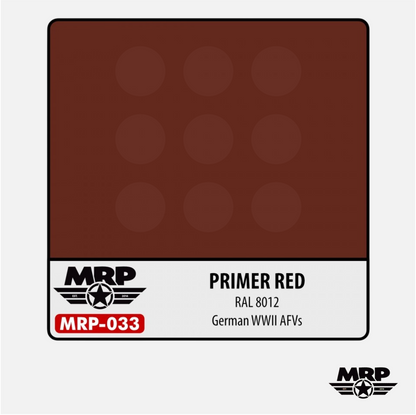 Primer Red - RAL 8012 - German WWII AFV