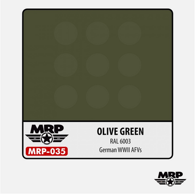 Olive Green - RAL6003 - German WWII AFV