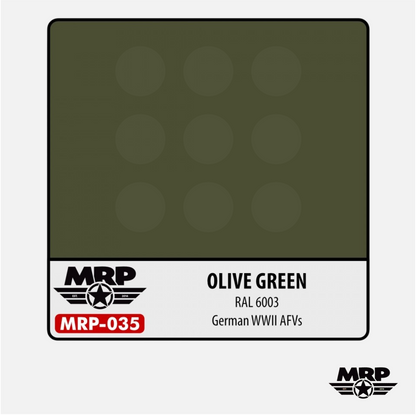 Olive Green - RAL6003 - German WWII AFV