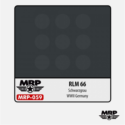 RLM 66 - Schwarzgrau - WWII Germany