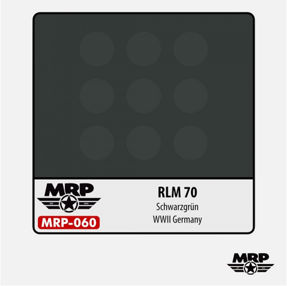 RLM 70 - Schwarzgrün - WWII Germany