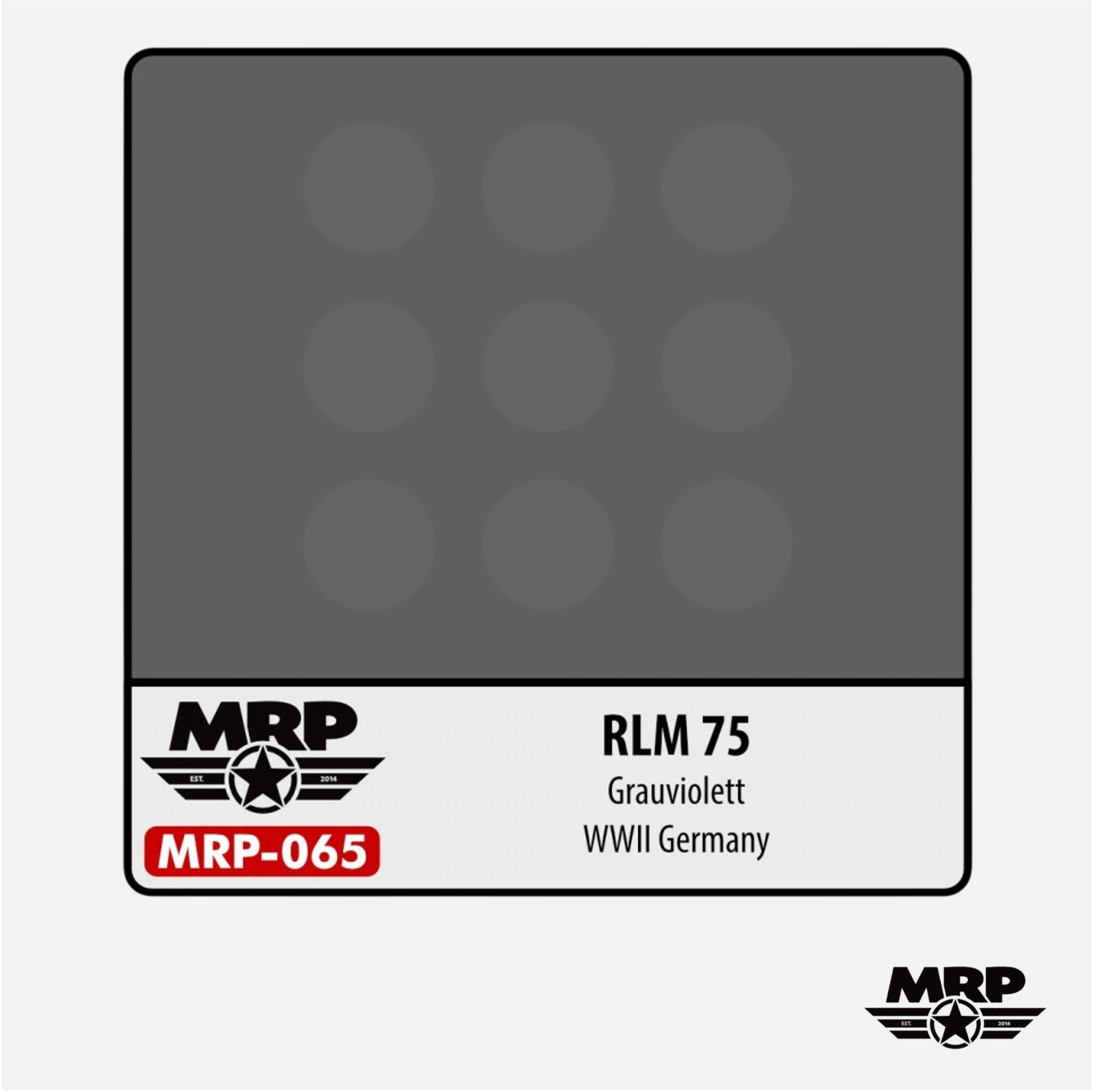 RLM 75 - Grauviolett - WWII Germany