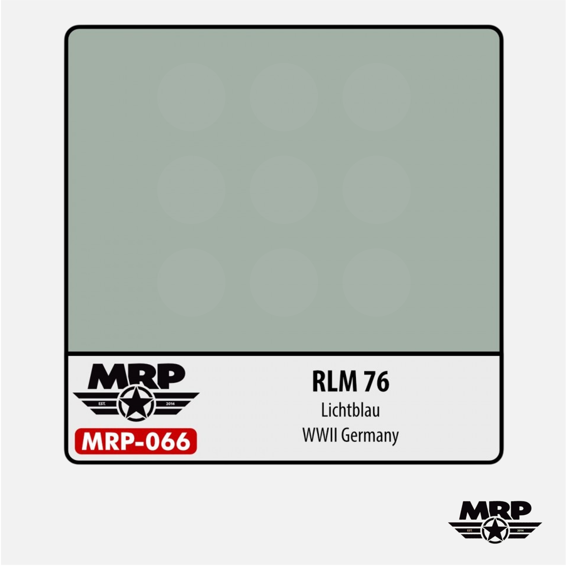 RLM 76 - Lichtblau - WWII Germany