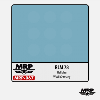 RLM 78 - Hellblau - WWII Germany