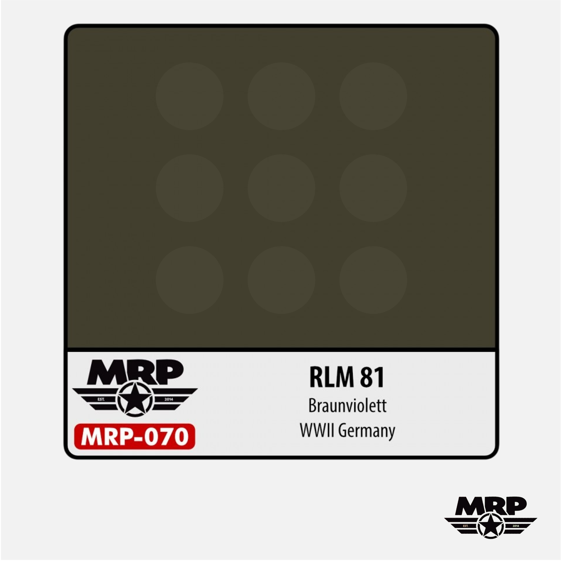 RLM 81 - Braunviolett - WWII Germany