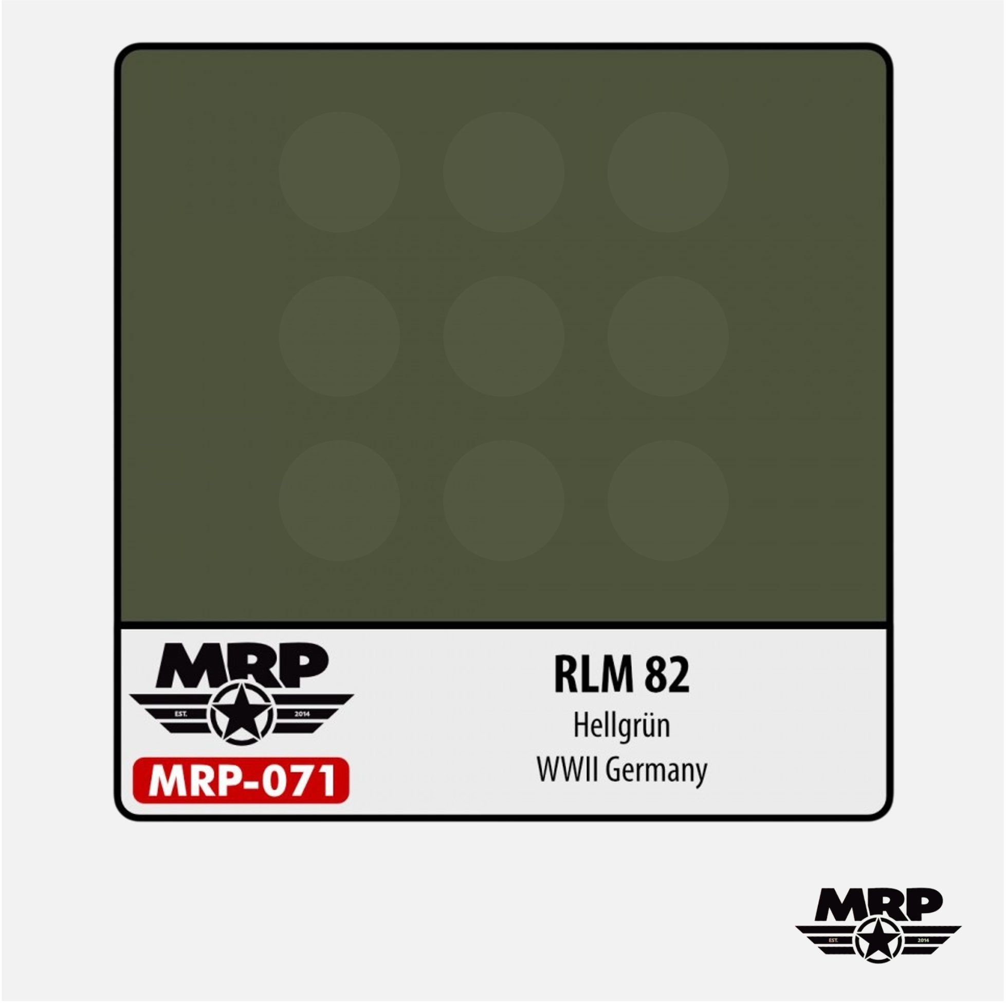 RLM 82 - Hellgrün - WWII Germany