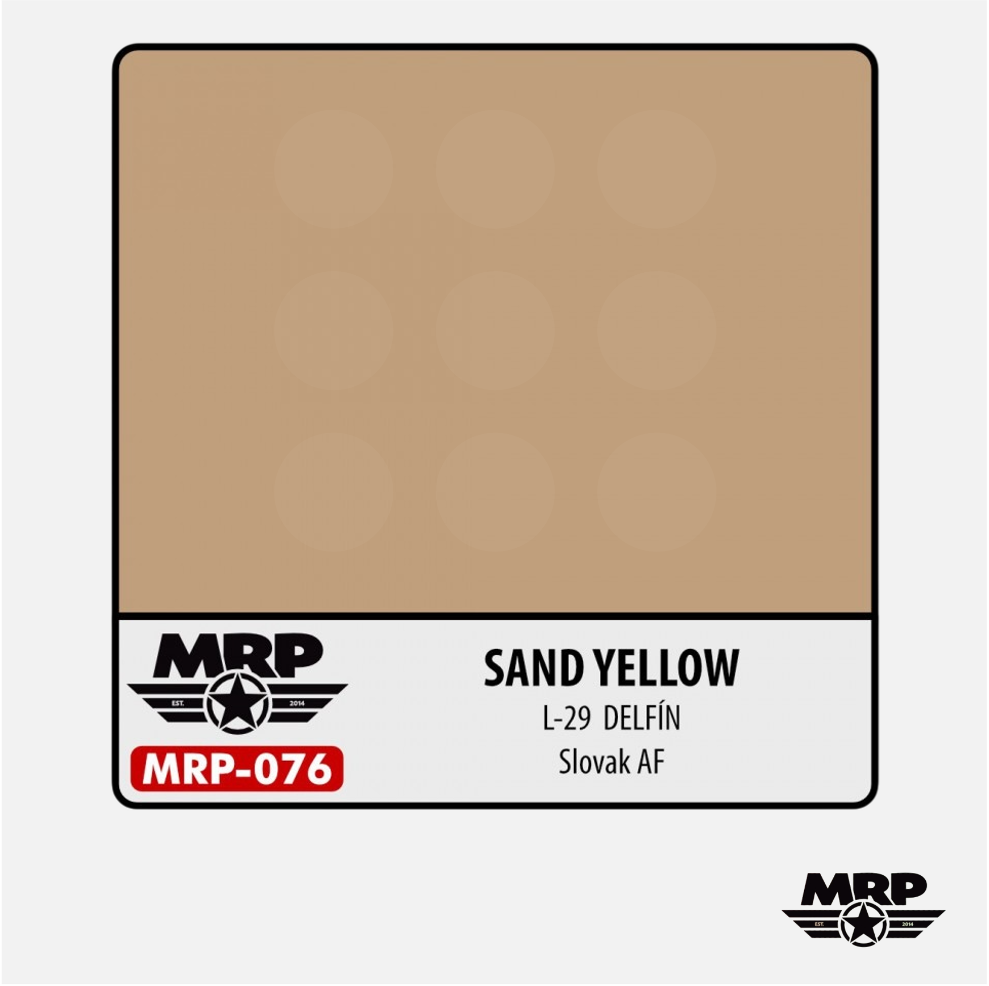 Sand Yellow - L-29 Delfin Slovak AF