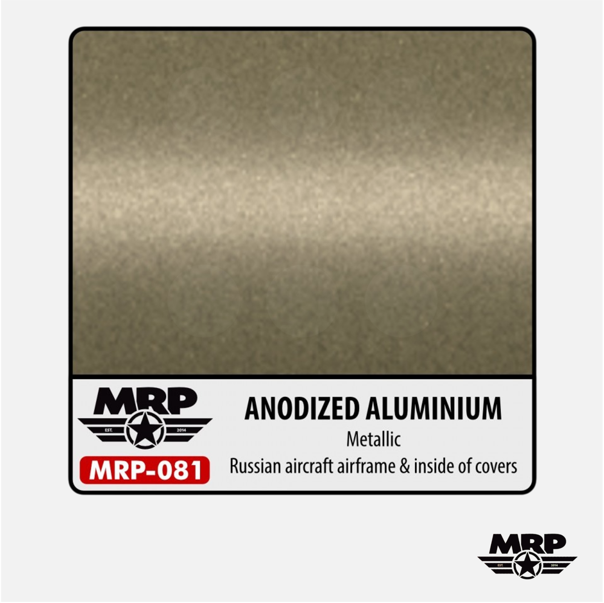 Anodized Aluminium - Metallic