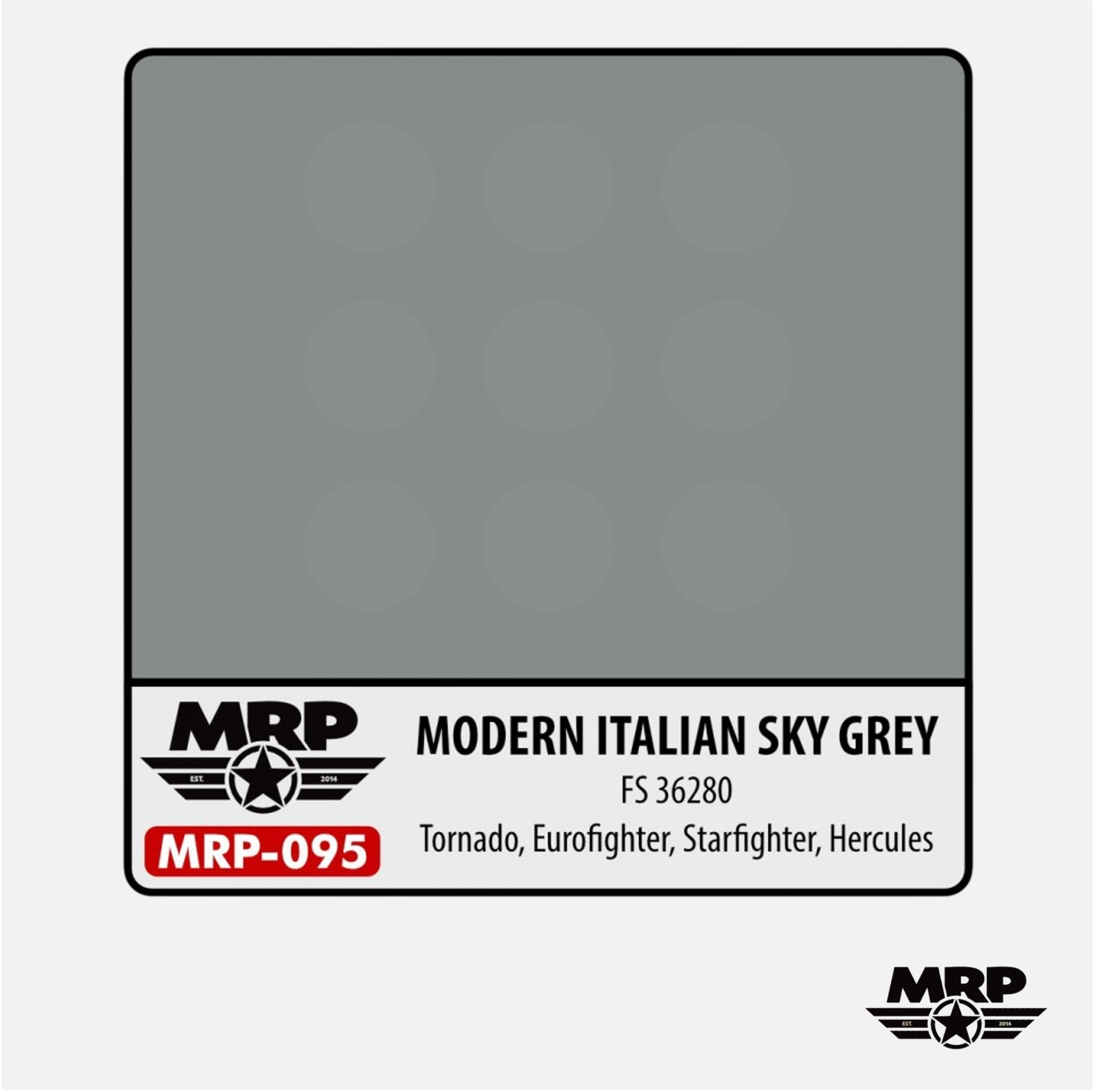 Modern Italian Sky Grey - FS 36280 - Tornado, Eurofighter, Starfighter, Hercules