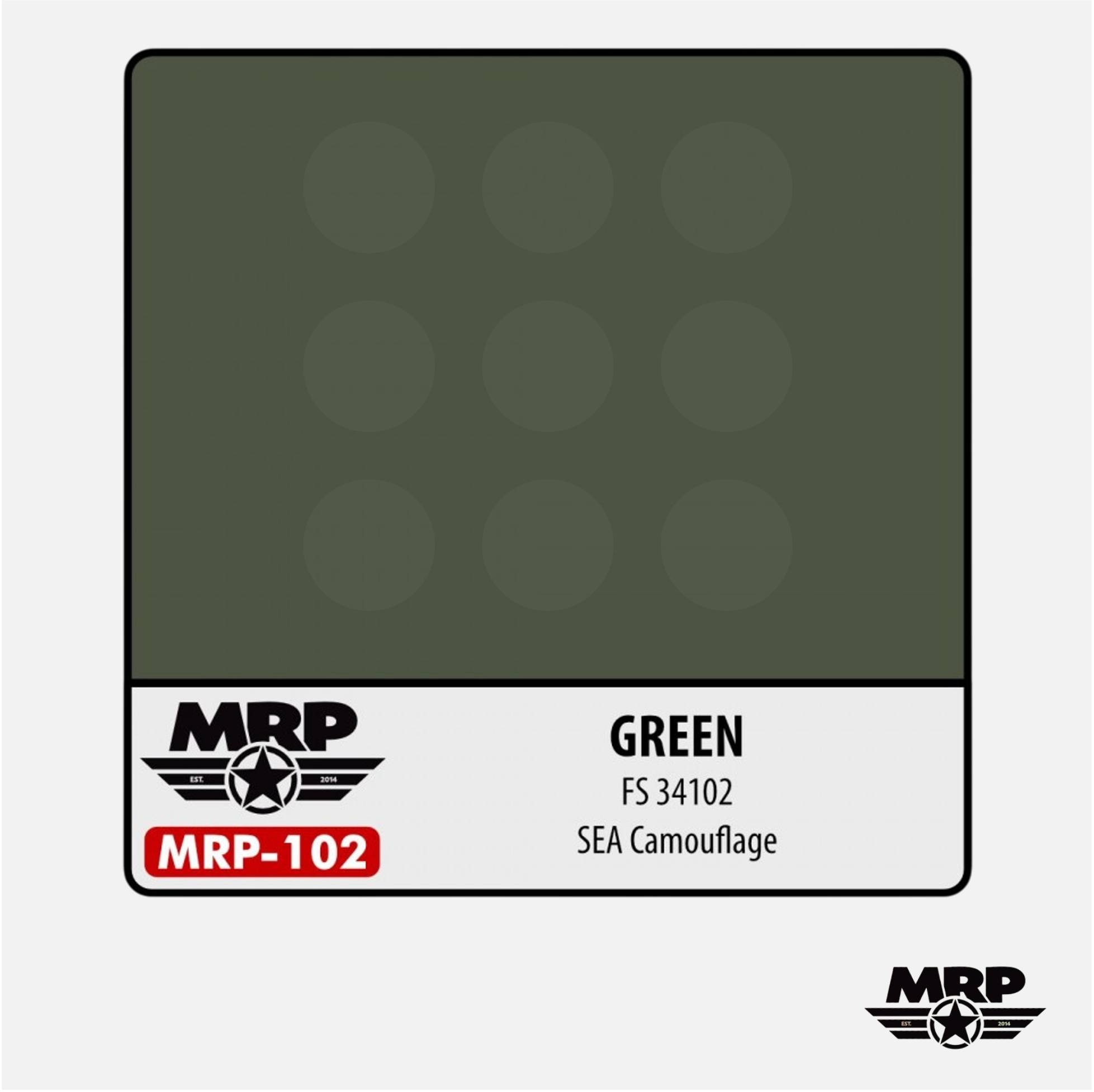 Green - FS 34102 SEA Camouflage