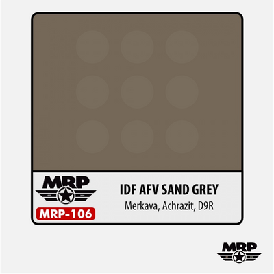 IDF AFV Sand Grey - Merkava, Achrazit, D9R