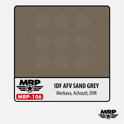 IDF AFV Sand Grey - Merkava, Achrazit, D9R