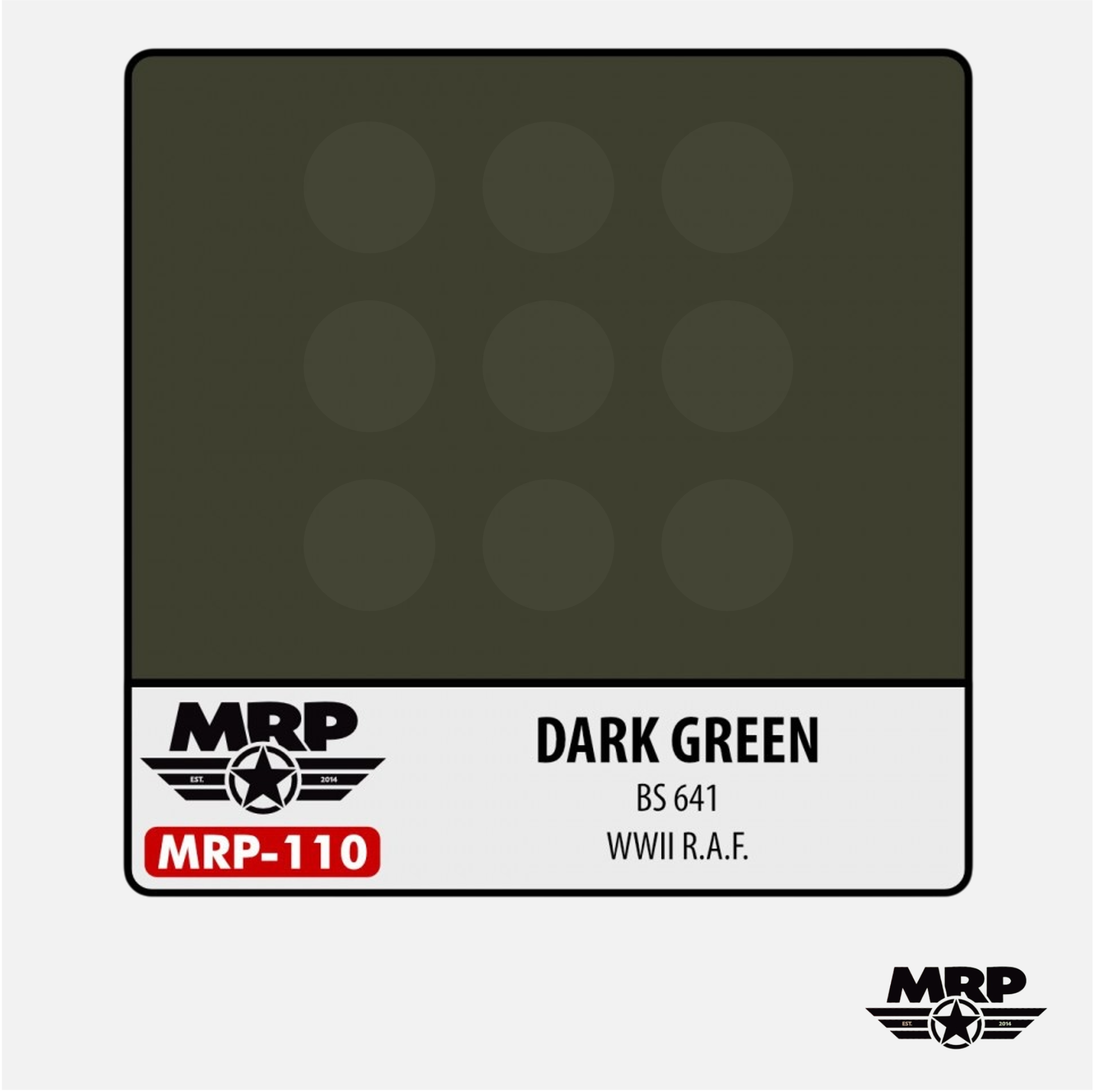 Dark Green - BS 641 - WWII RAF