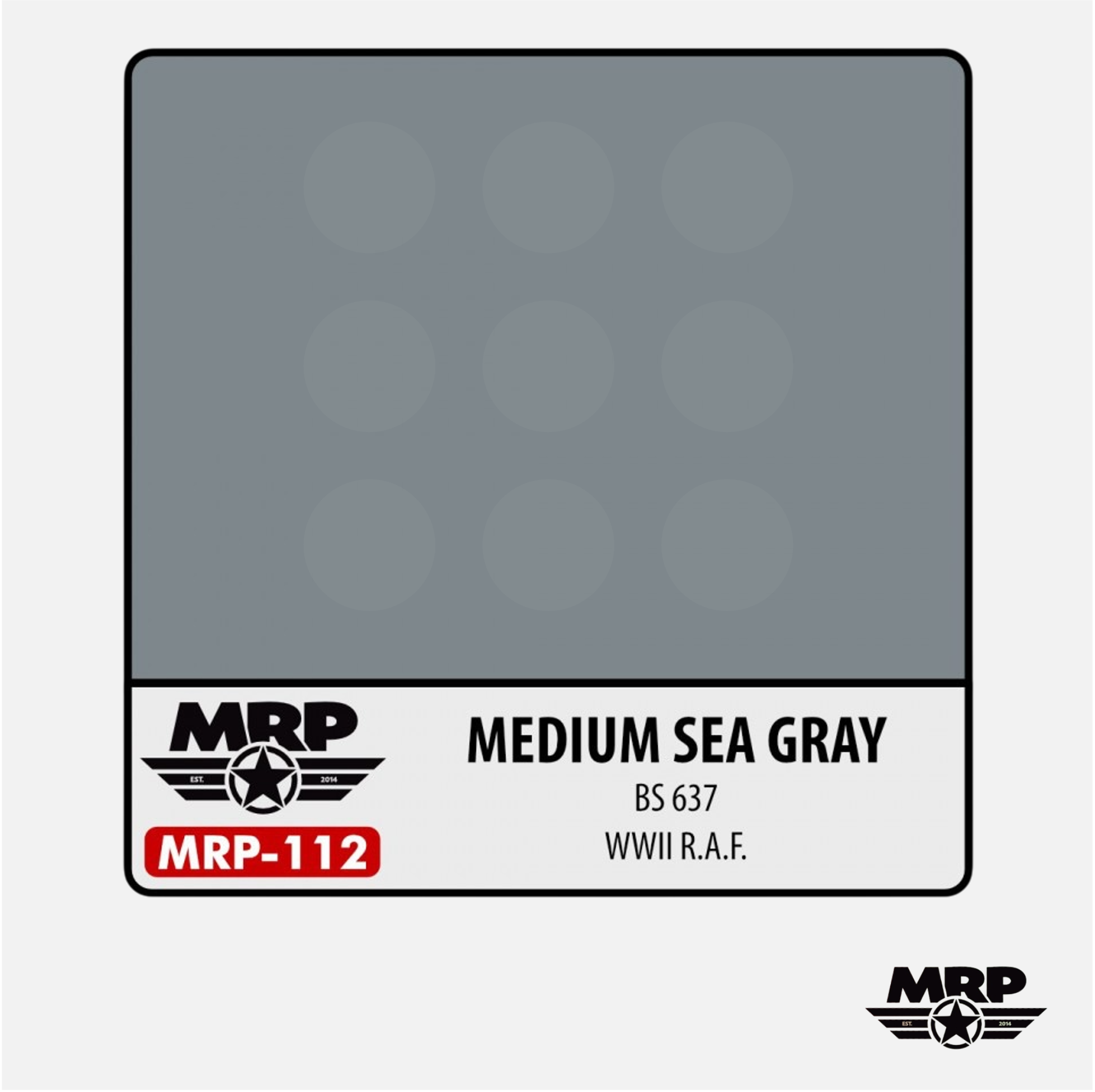 Medium Sea Grey - BS 637 - WWII RAF