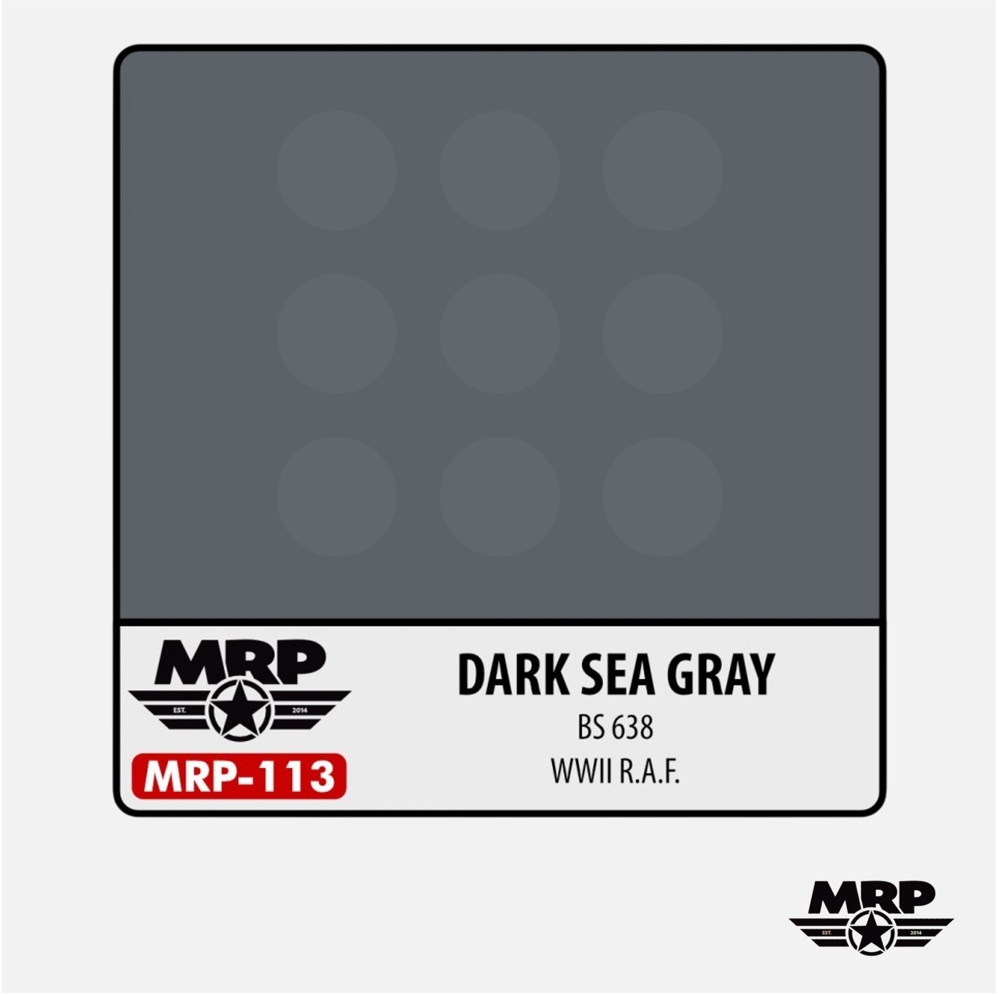 Dark Sea Grey - BS 638 - WWII RAF