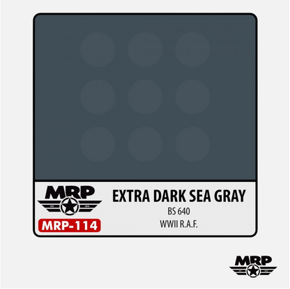 Extra Dark Sea Grey - BS 640 - WWII RAF