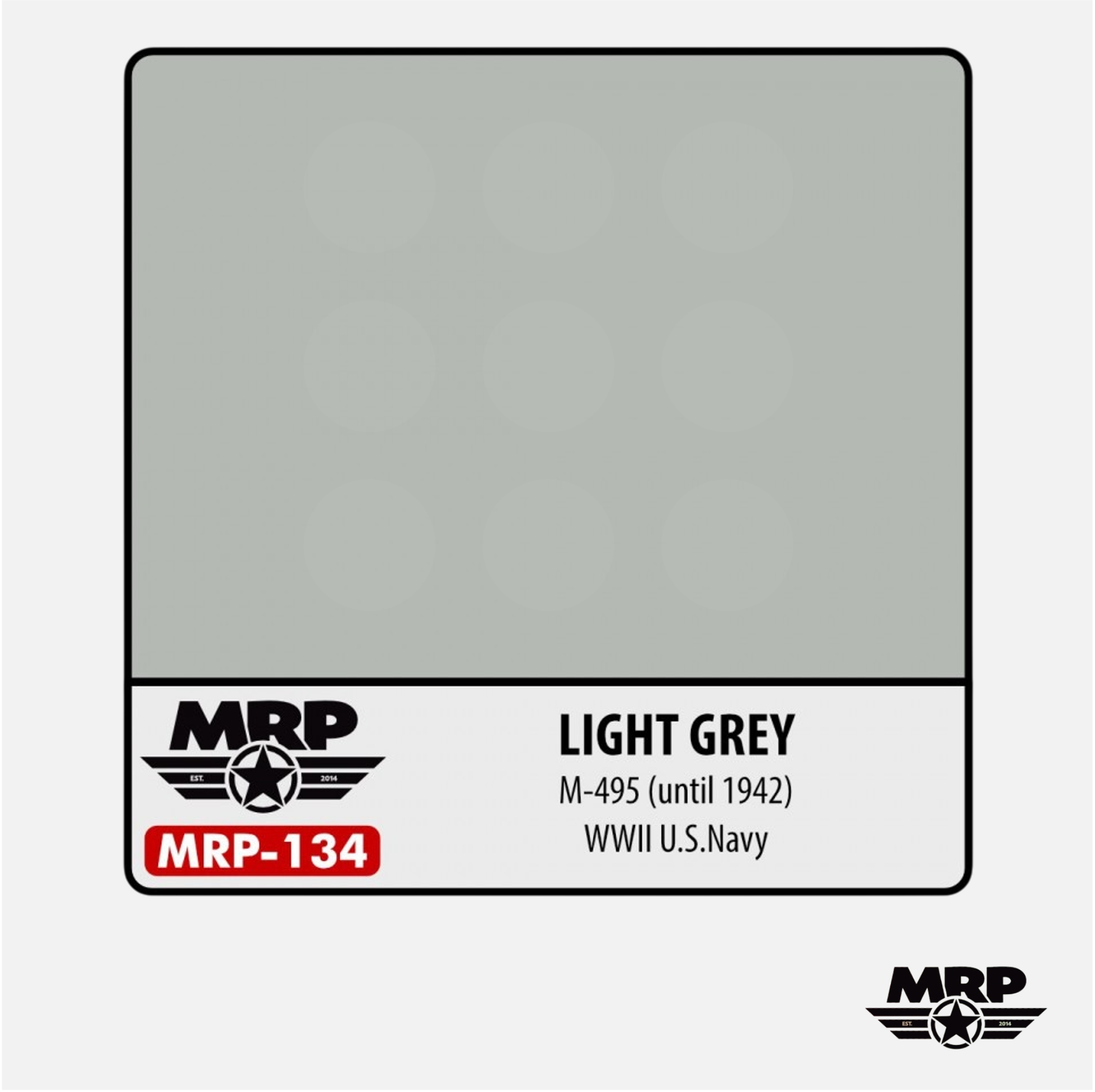 Light Grey - M-485 (until 1942) - WWII U.S. Navy