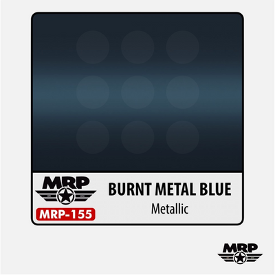 Burnt Metal Blue - Metallic